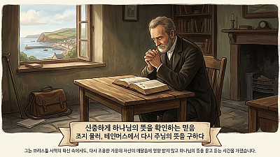 (조지 뮬러 이야기 29) 신중하게 하나님의 뜻을 확인하는 믿음