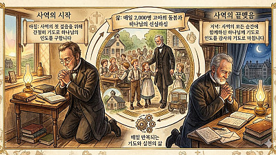 (조지 뮬러 이야기 27) 기도로 시작하고 기도로 끝맺는 삶