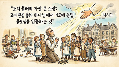 (조지 뮬러 이야기 38)  고아원을 세우려는 믿음의 이유들 1