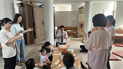 박사무엘 목사님 가정 송별 파티