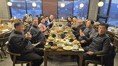 신천 장로님(유윤순 장로님) 환영회 및 권태형 장로님 부부 환영회