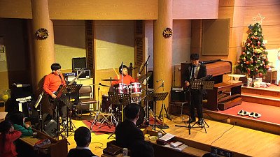 2025년 성탄축하발표회 5 (밴드) 참 반가운 성도여 - 중고등부