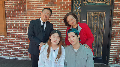조승현 청년 군입대 인사