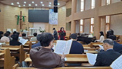 2026년 10월 25일 강화남지방 성탄찬양축제(12.6) 연습