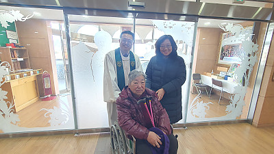 임경옥 성도님을 진심으로 환영하고 축복합니다(2026년 1월 25일).